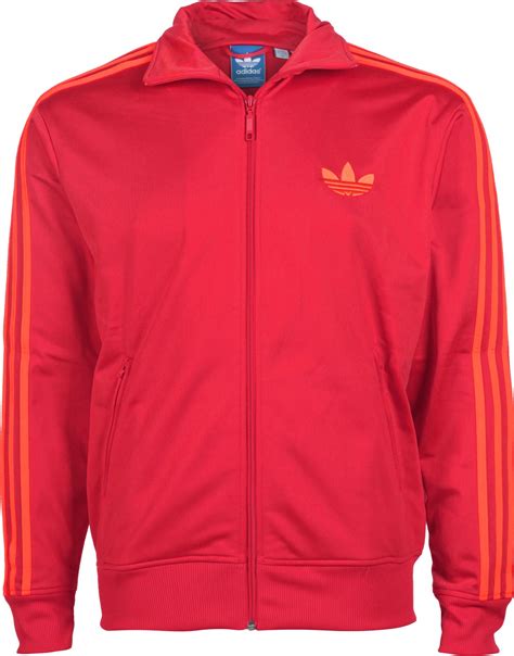 adidas originals firebird tt jacke rot meliert|Men .